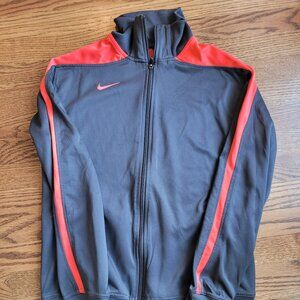 Nike Grey Zip Jacket Large